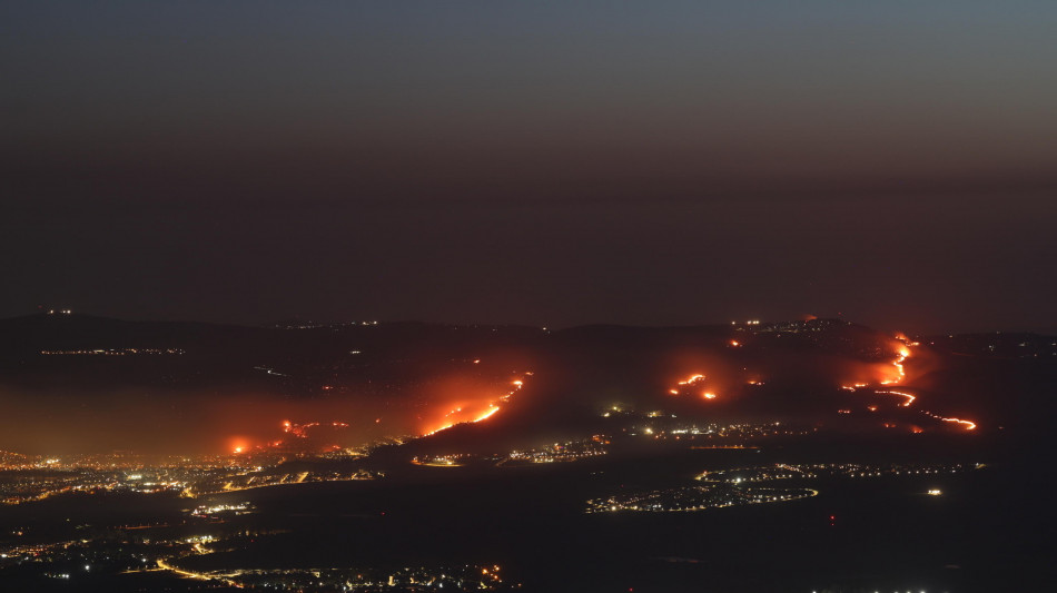 Domati gli incendi al nord di Israele dopo i lanci Hezbollah