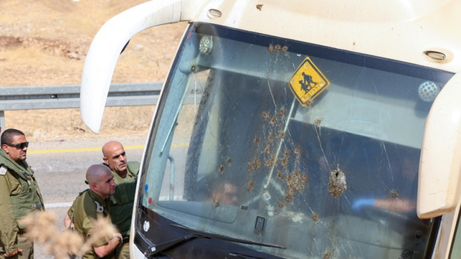 Mindestens sieben Verletzte bei Angriff auf israelischen Bus im Westjordanland