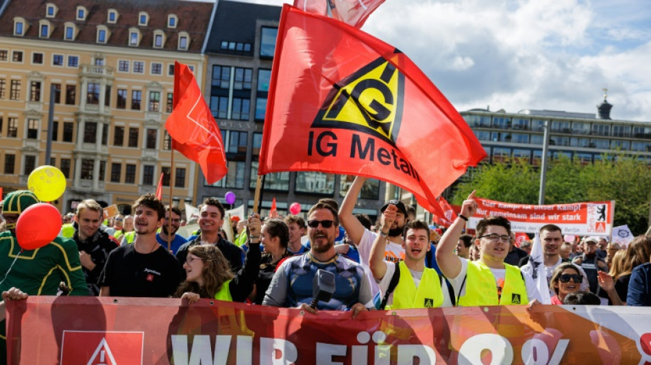 Fünfte Verhandlungsrunde in der Metall- und Elektroindustrie in Ludwigsburg