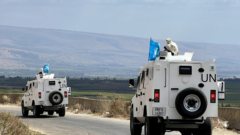 Italiani Unifil, arrivati anche ad allarme massimo