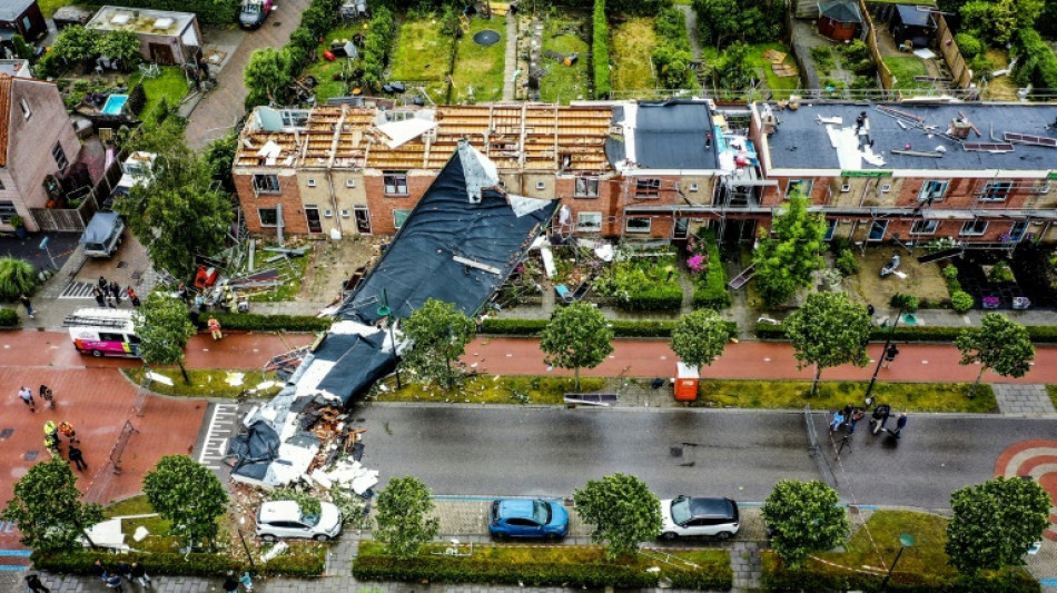 Une tornade, un phénomène rare aux Pays-Bas, fait un mort et sept blessés