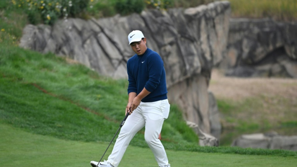 S. Korean golfer Tom Kim sorry for damaging locker after playoff loss