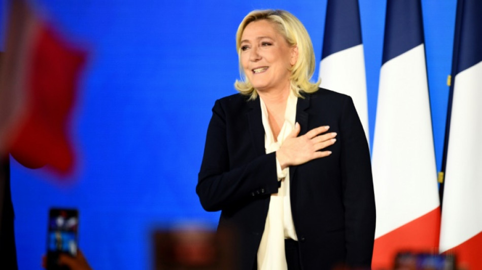 Le Pen calls French election loss a 'brilliant victory'