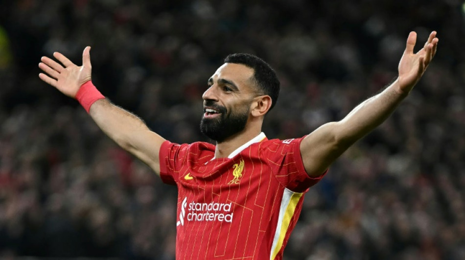 Ligue des champions: Liverpool et Salah enchaînent contre Bologne