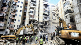 Beirut digs for victims at building flattened in Israeli strike