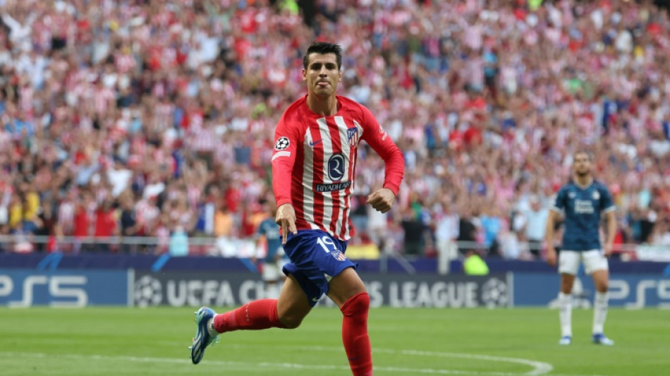 Morata comanda virada do Atlético de Madrid sobre Feyenoord na Champions