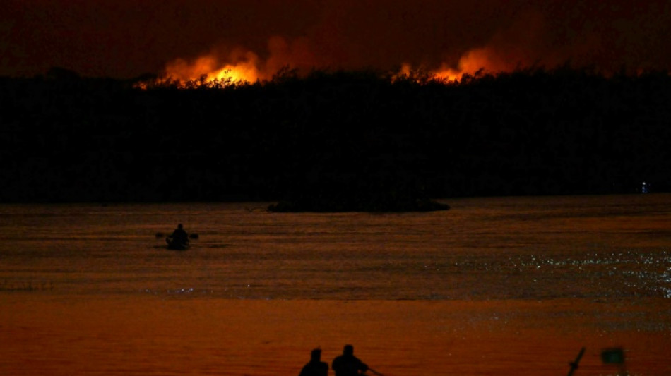 "Caótico": en el Pantanal brasileño enfrentan incendios históricos