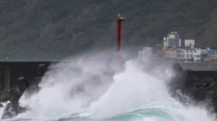 Wind, rain batter Taiwan as Super Typhoon Kong-rey nears