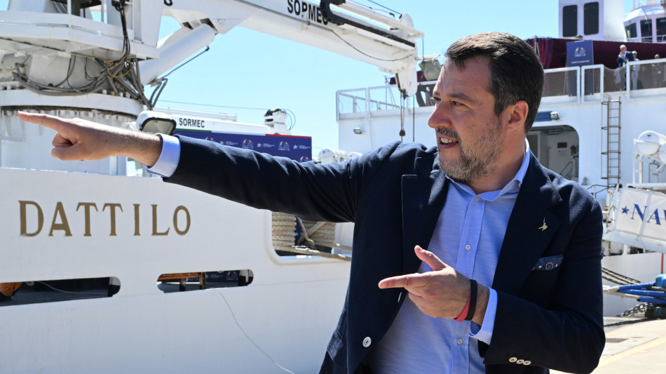 Salvini incontra Ciucci, avvio ponte Stretto nel 2024