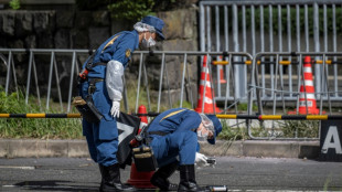 Man arrested after 'Molotov'-like bombs tossed at Japan ruling party HQ