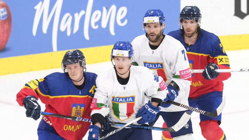 Hockey su ghiaccio: l'Italia vince il "4 Nazioni" a Budapest