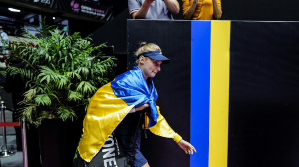 Ukraine's Yastremska in Lyon final, a week after escaping Russian bombs